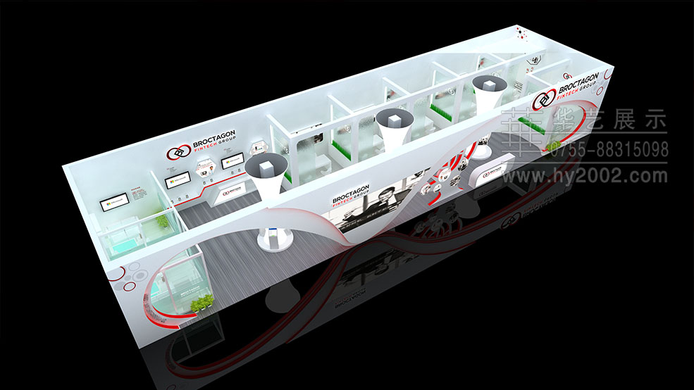 展台设计俯视图,展位设计方案,集团展位设计俯视图