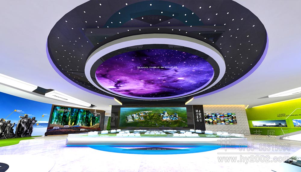 淮北蔓延,领舞华东-大型沙盘 准北新型煤化工合成材料基地展示中心大型沙盘