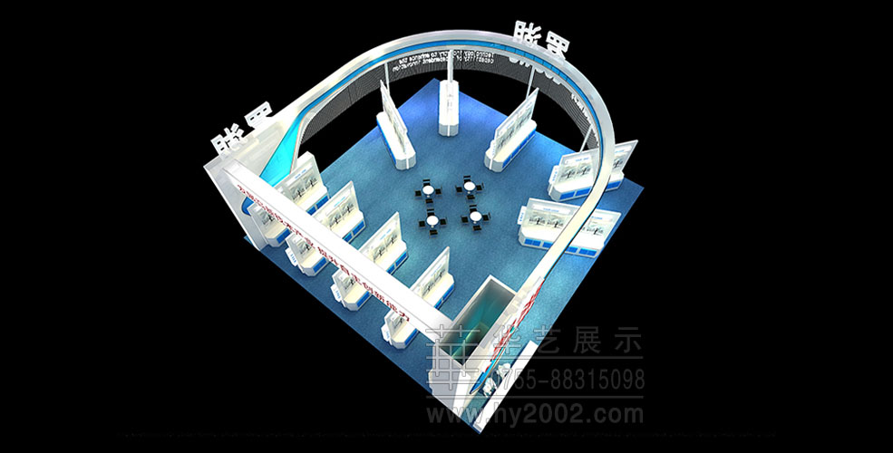 2012年罗湖高交会,高交会展台设计,高交会展位设计,高交会展台设计效果图